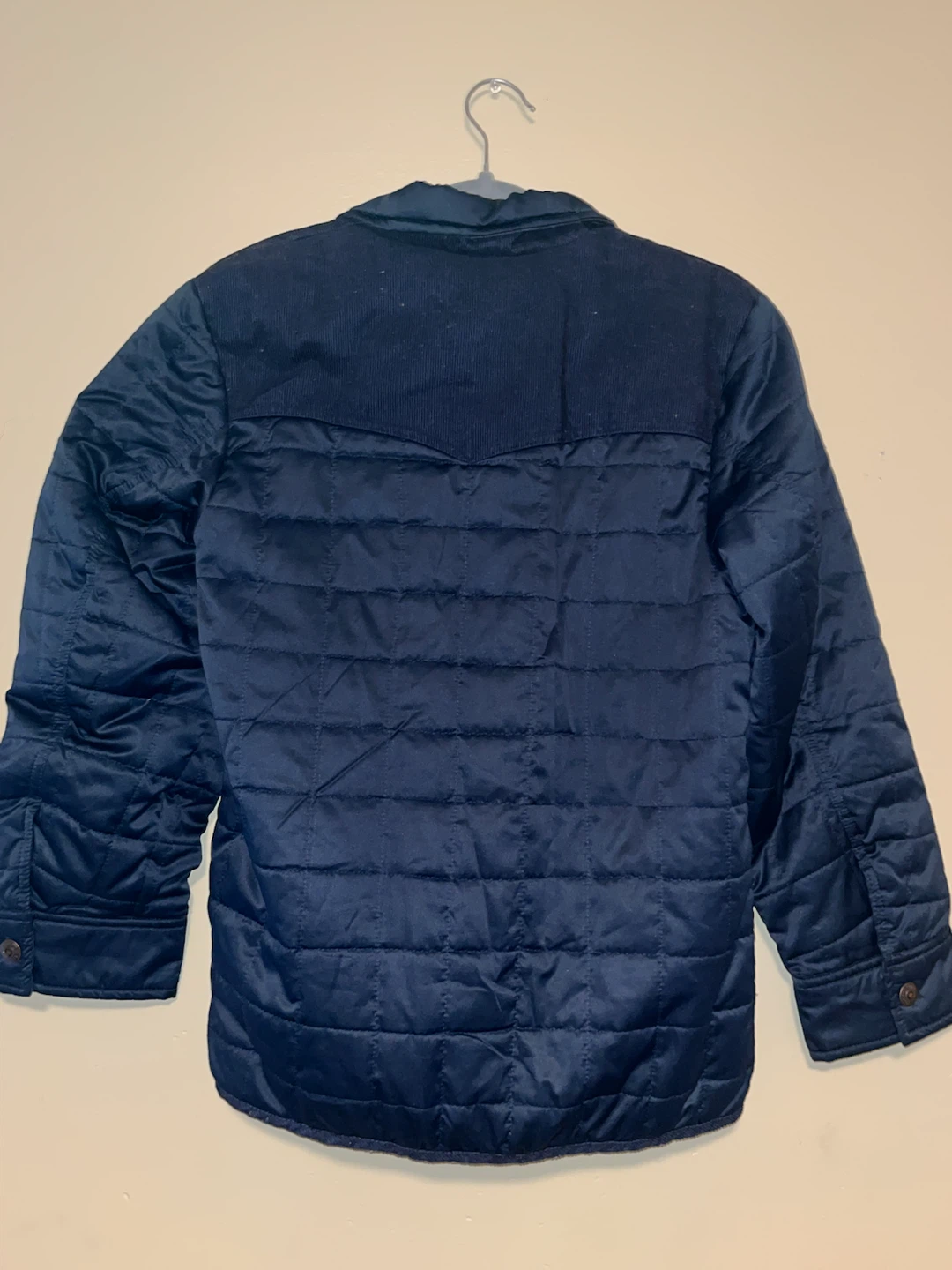 Levi's Quilted Barn Jacket Blue - photo 4