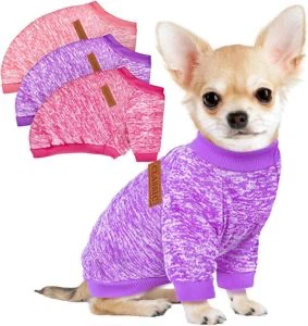 Classic Pet Dog Sweater set of 3