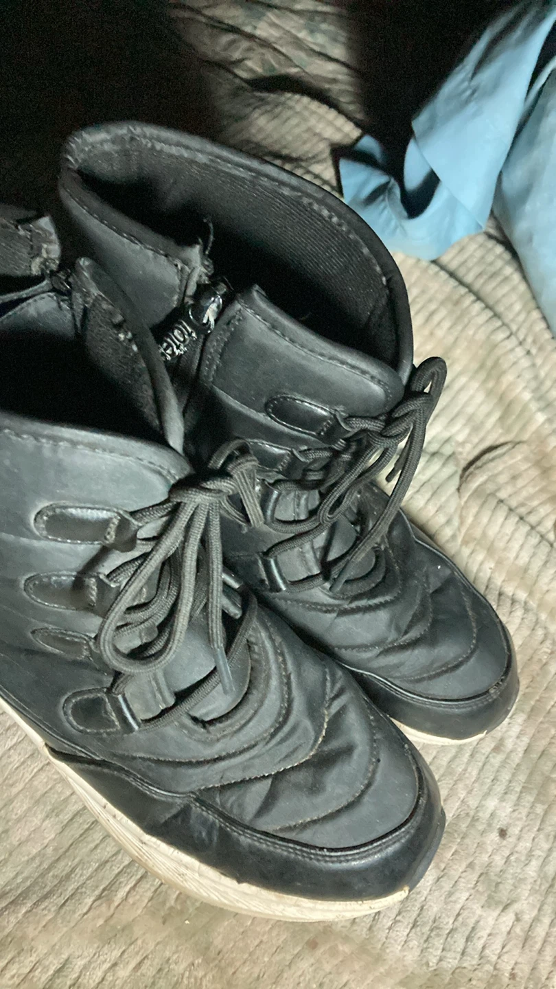 Totes Black Winter Boots - Size 10M - photo 2