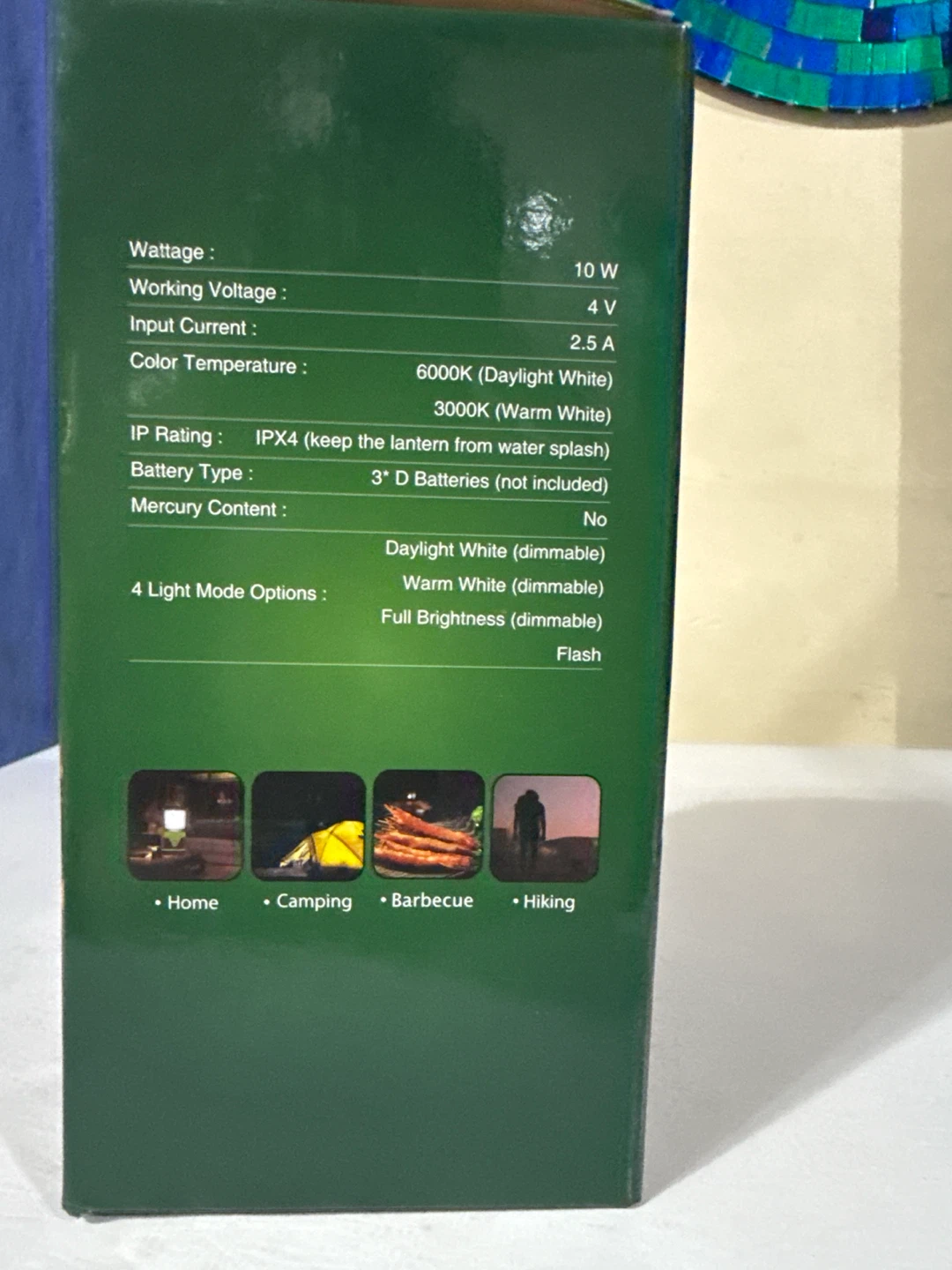 LE Lighting Ever Dimmable LED Lantern - photo 2