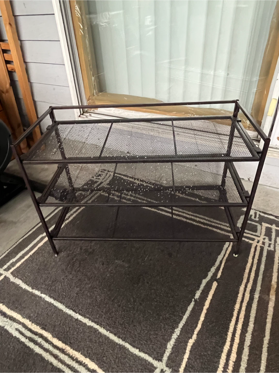 3 Level Iron Shoe Rack - photo 2
