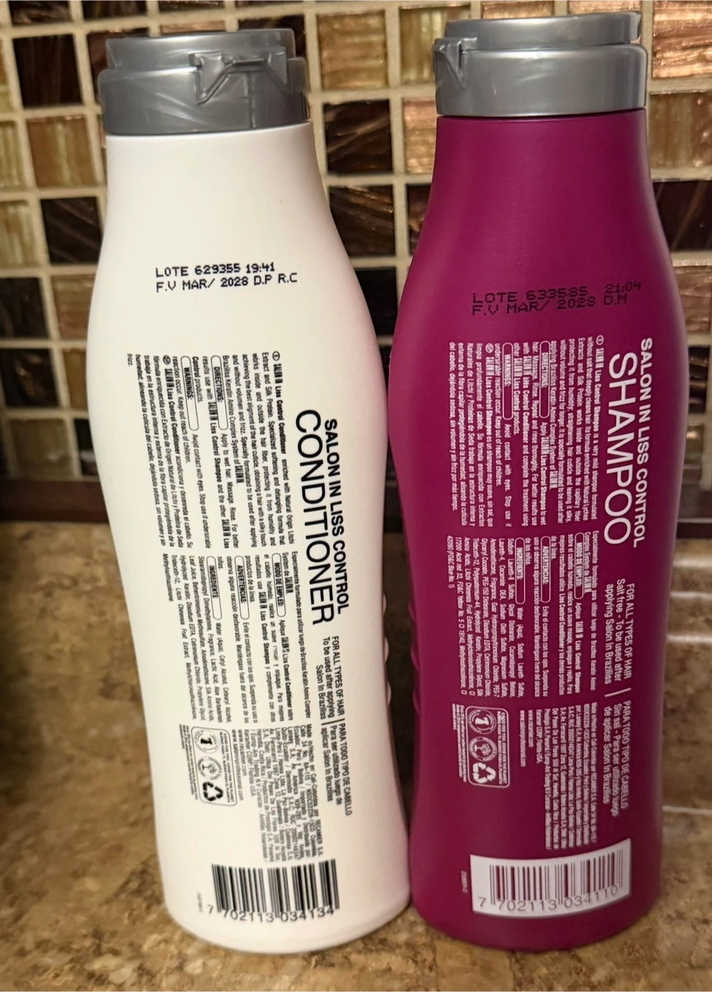 Recamier Liss Control Shampoo & Conditioner Set - photo 2