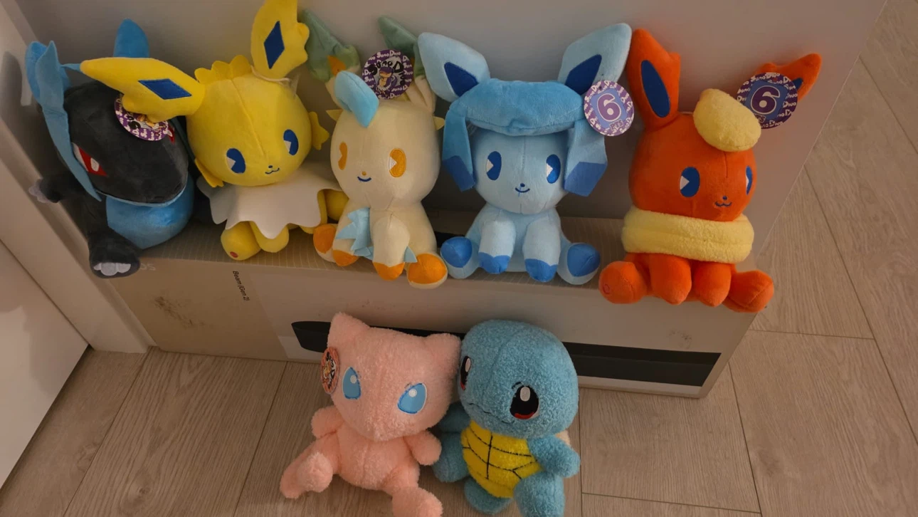 Assorted Pokemon Plushies