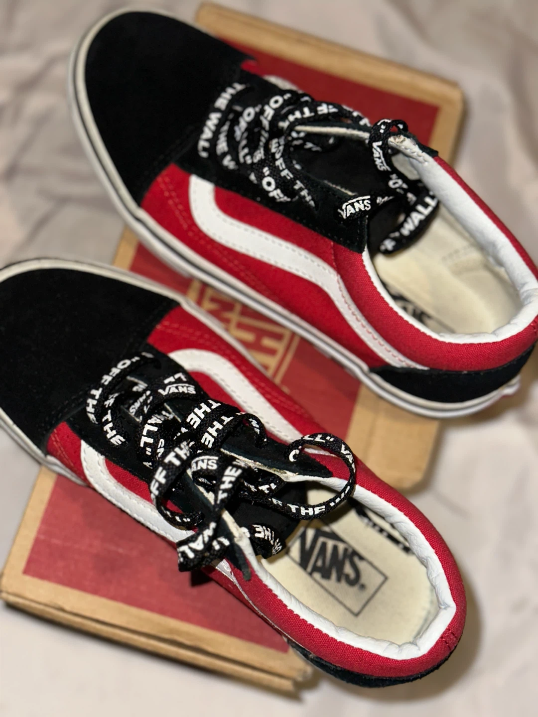 Vans Old Skool Logo Pop Black/True White Shoes - photo 2