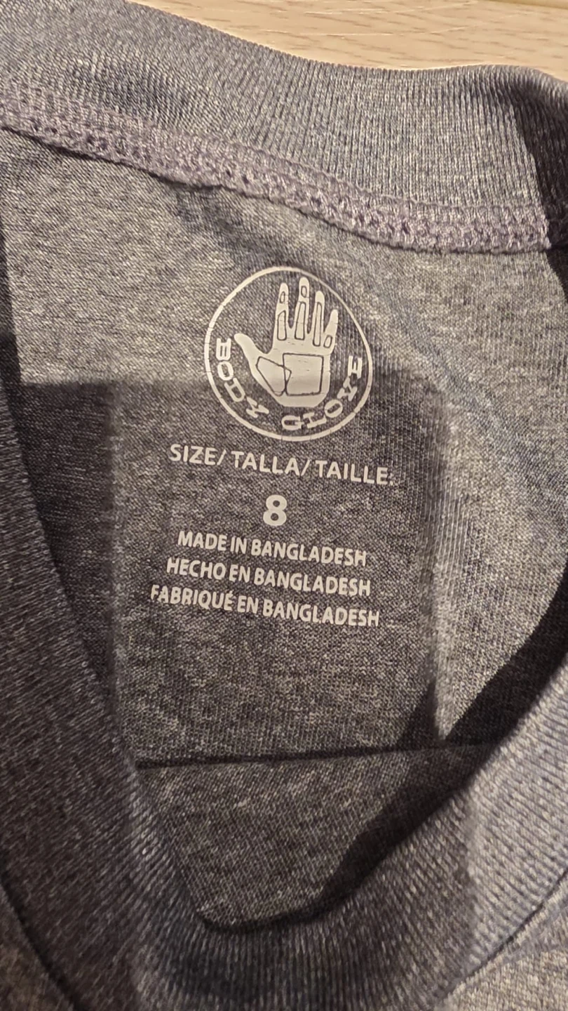 Body Glove Grey T-Shirt & Track Pants Set - Size 8 - photo 2