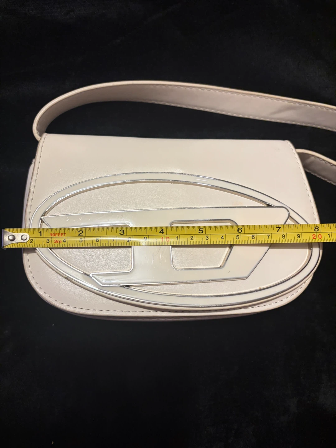 Diesel 1DR Shoulder Bag White / Cream - Crossbody Stra - photo 3