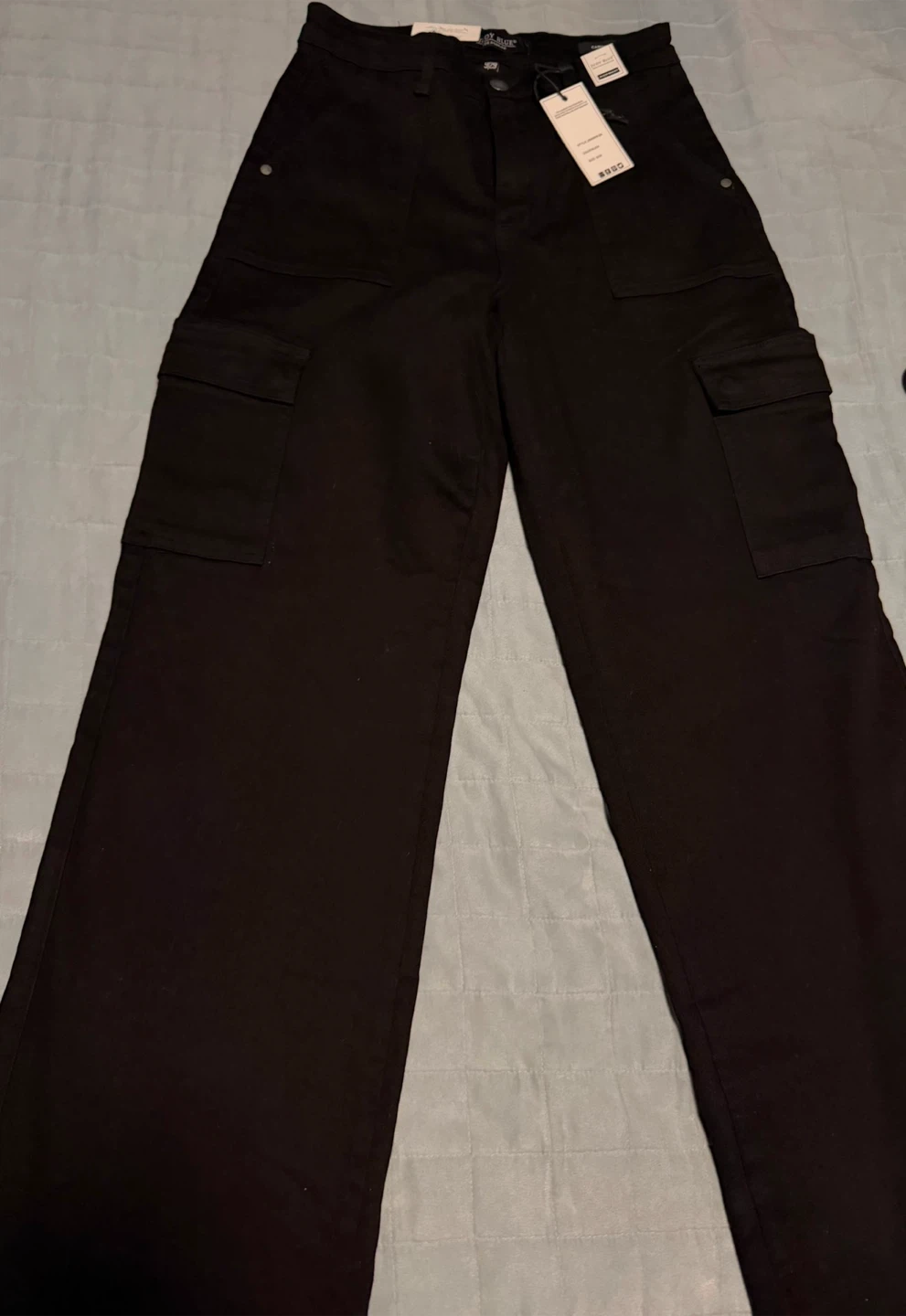 Judy Blue Black Cargo Pants Size 9/29