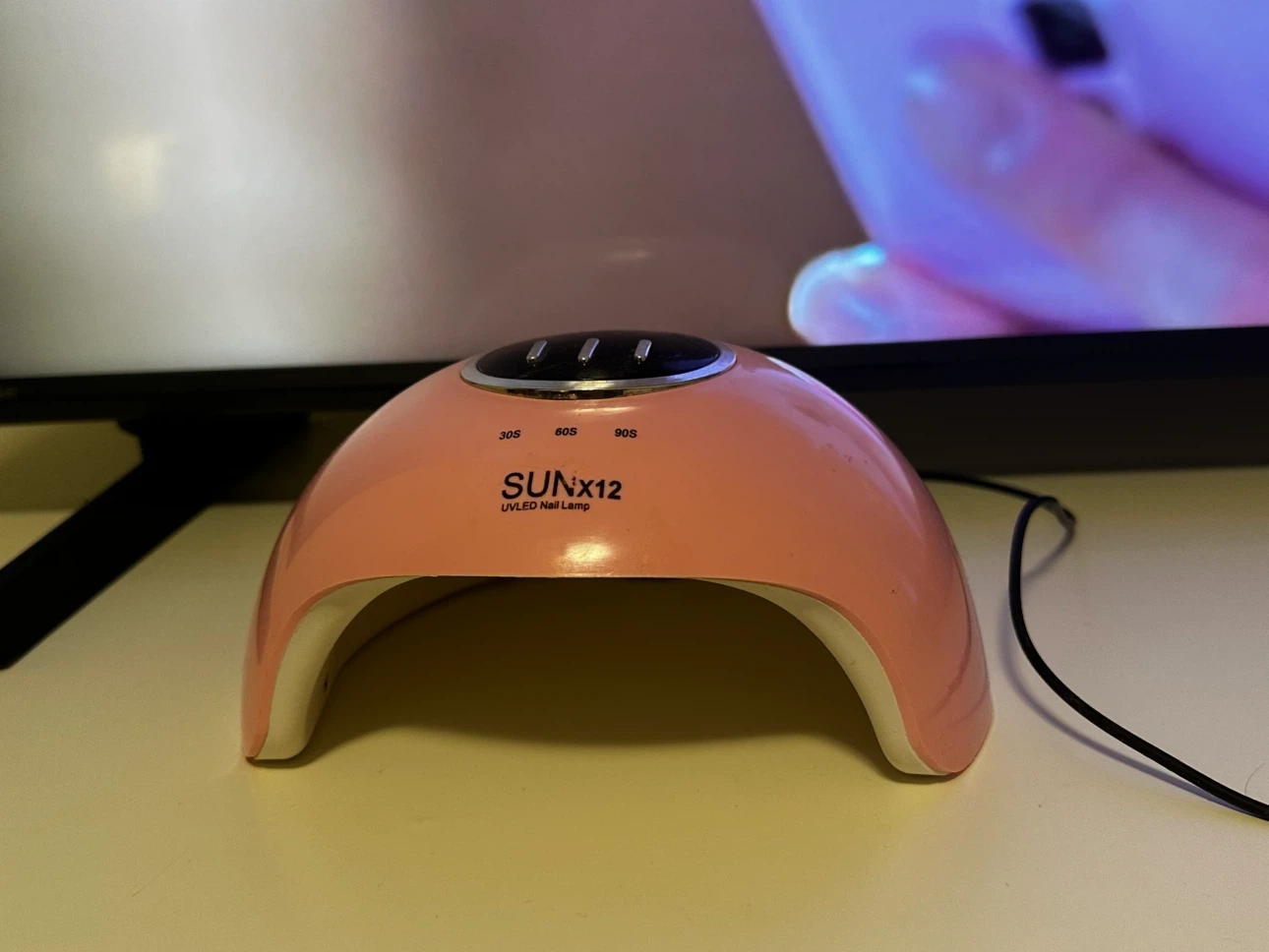 SUNx12 UVLED Nail Lamp - Pink