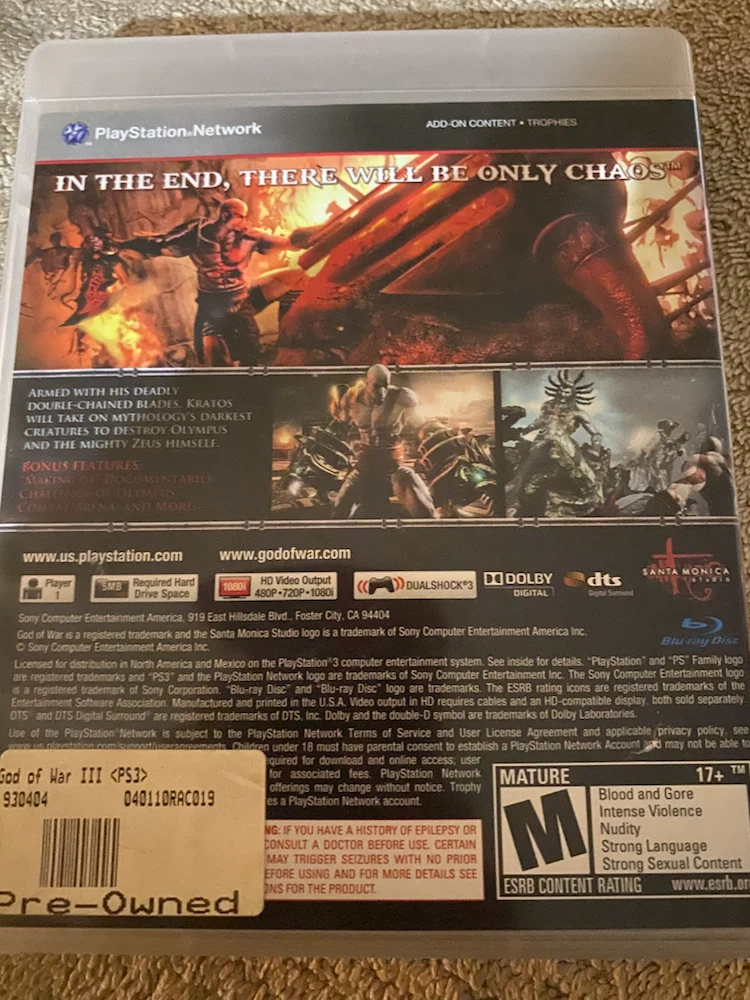 God of War III - PS3 - photo 2