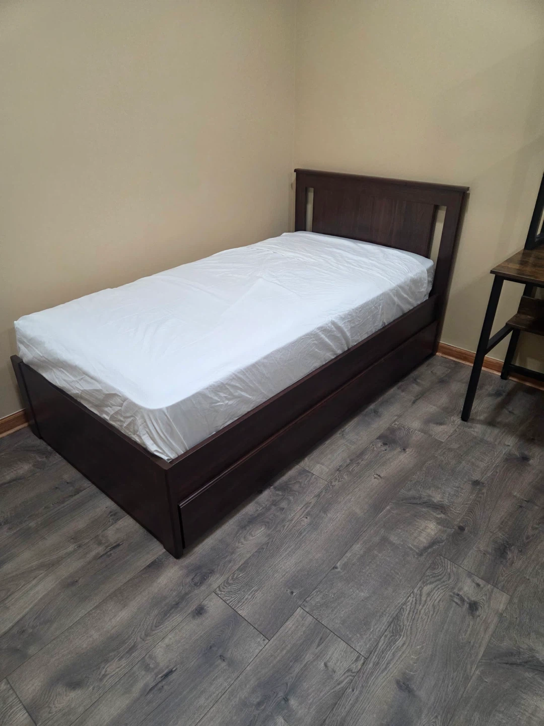 IKEA SONGESAND Twin Bed Frame with Storage Boxes - photo 3