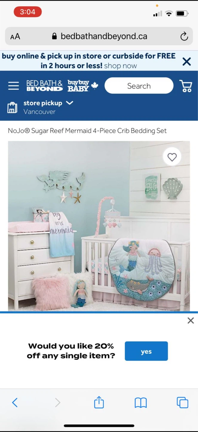 Baby/toddler Crib and Bedding Set - photo 3
