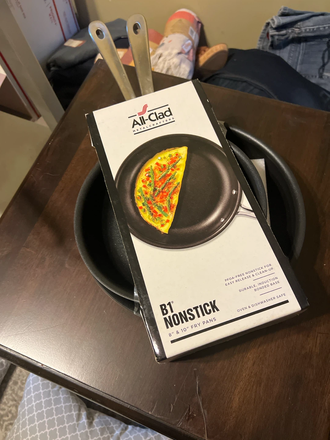 All-Clad B1 Nonstick Fry Pans (8" & 10")