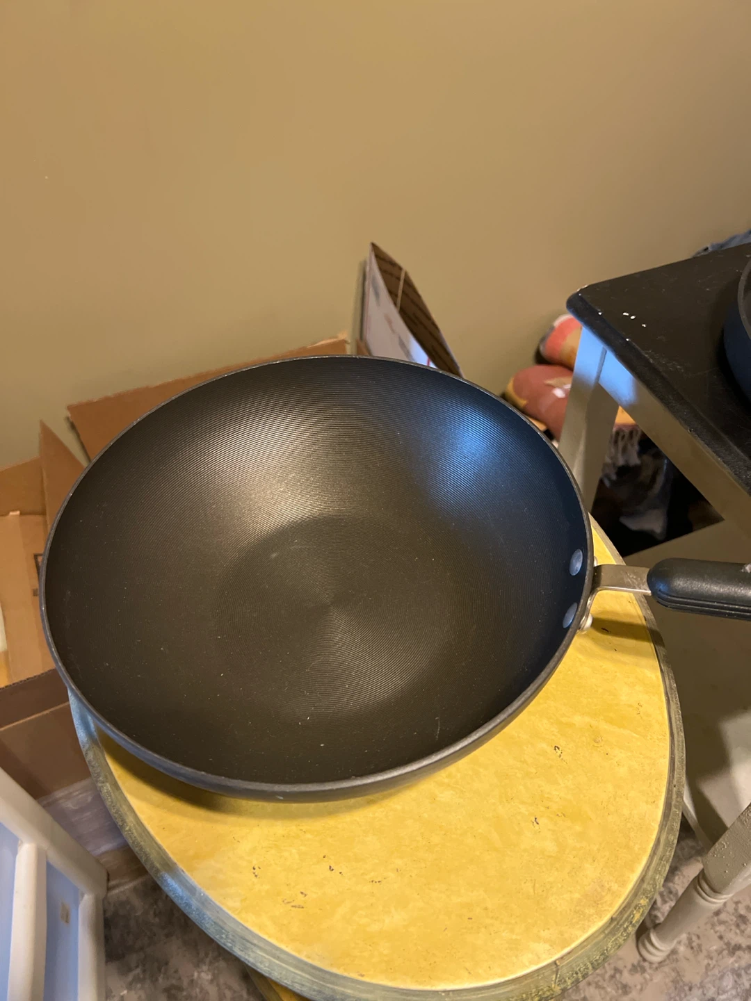 Black Non-Stick Wok Pan