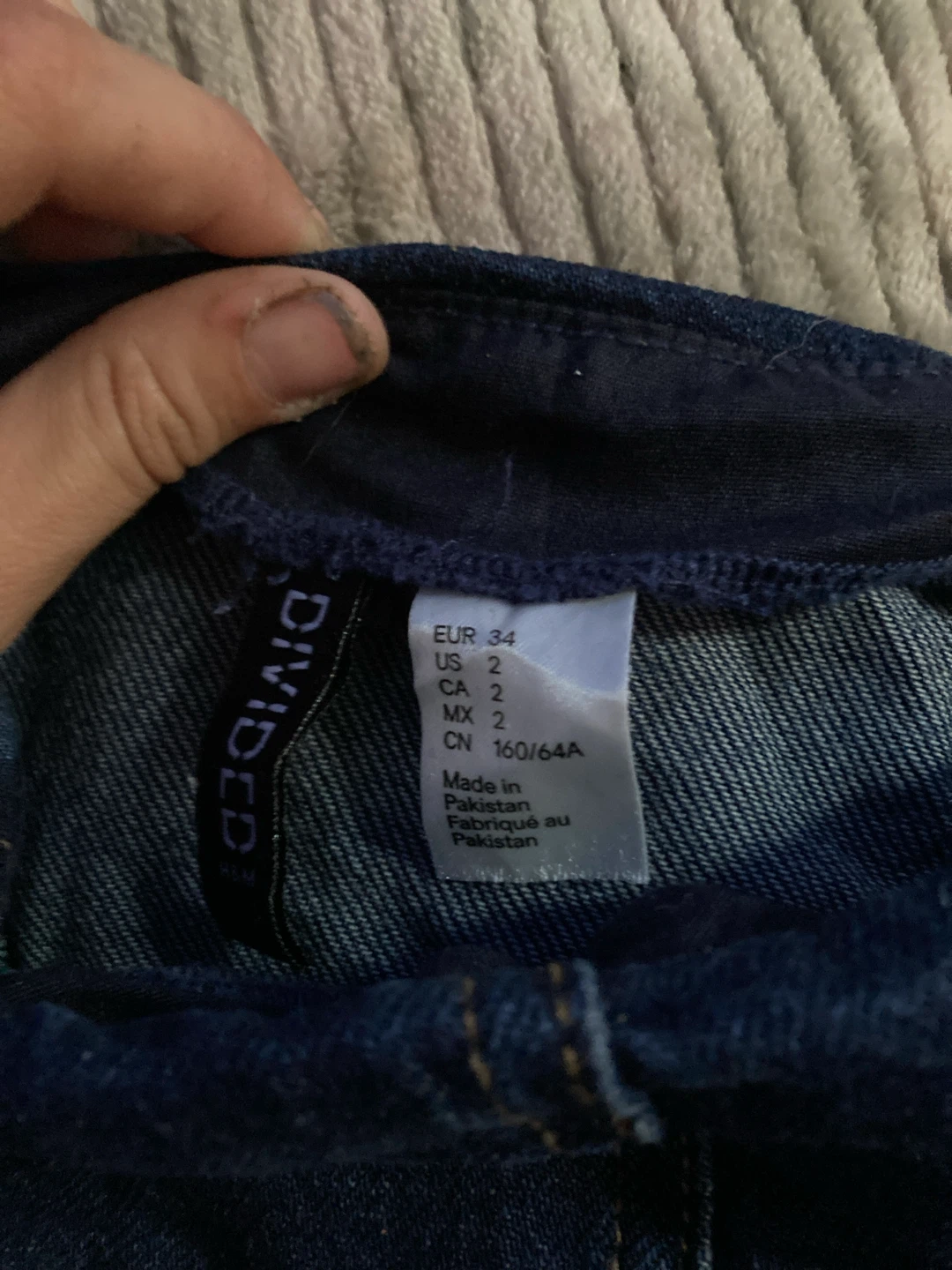 Divided Denim Skirt - photo 2