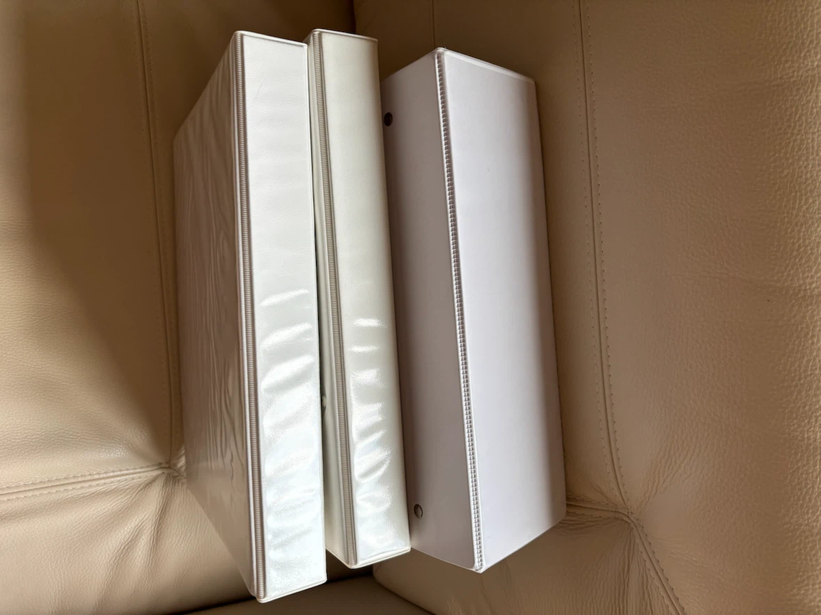 Binders-1 x 3 ring and 2 x 2 ring - photo 4