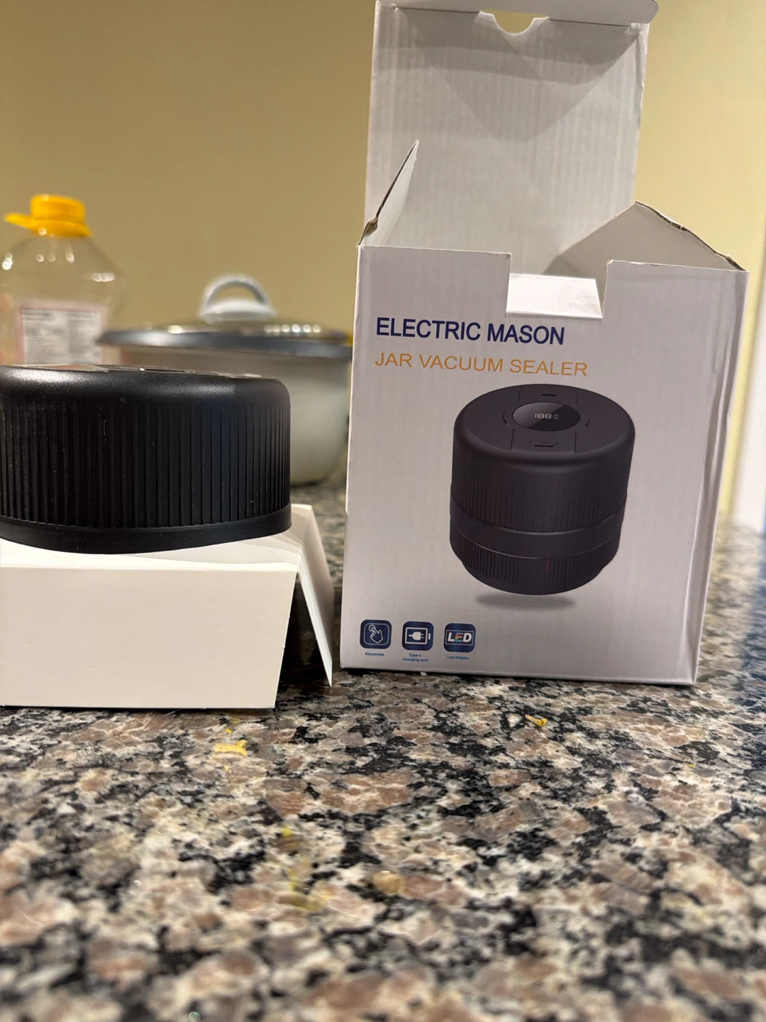 Jars vacuum sealer