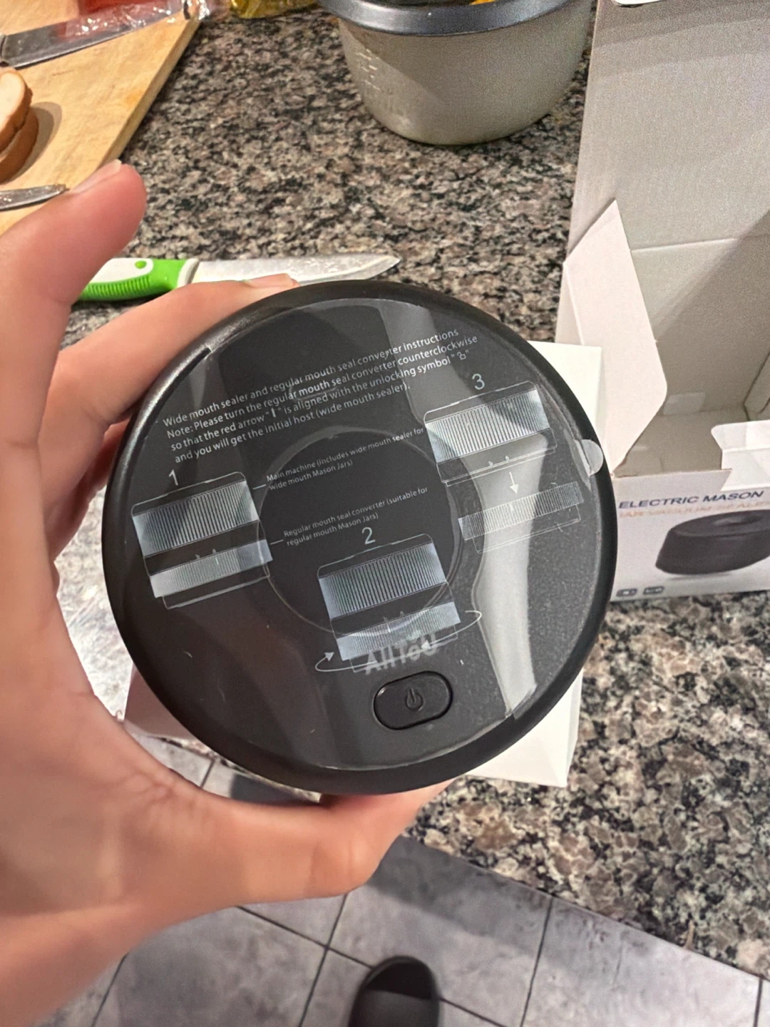 Jars vacuum sealer - photo 3