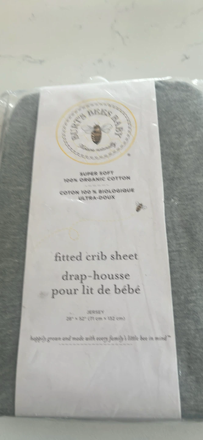 Burt's Bees Baby Fitted Crib Sheet Jersey