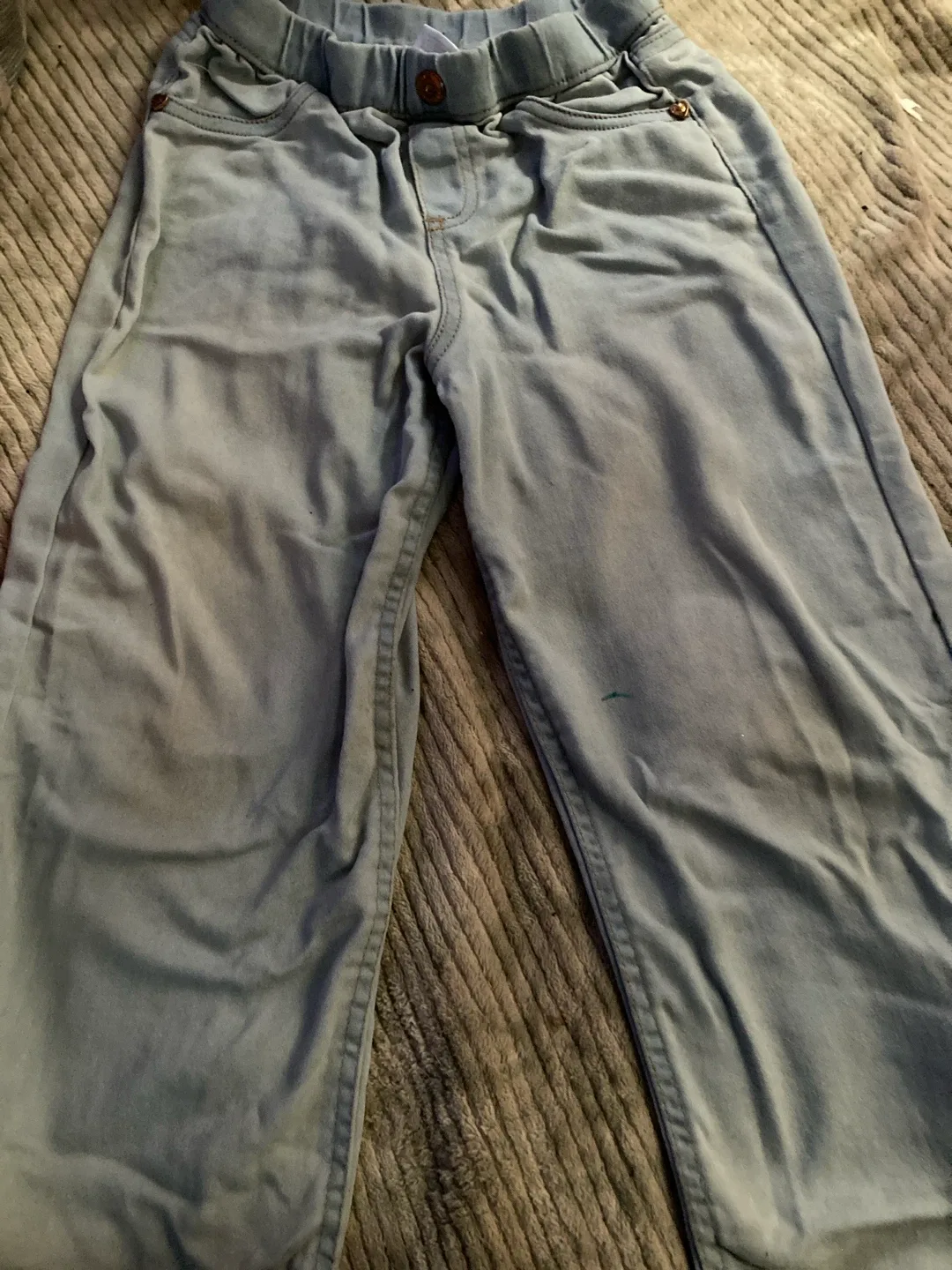 Nanette Lepore Girls Light Wash Jeans Size 6