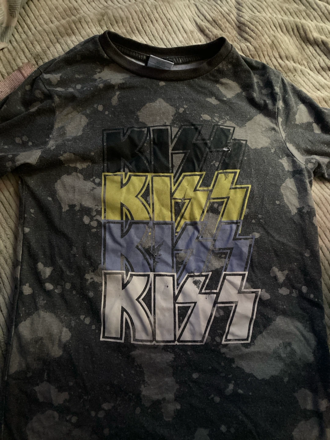 KISS Band T-Shirt Boys M/M 7/8