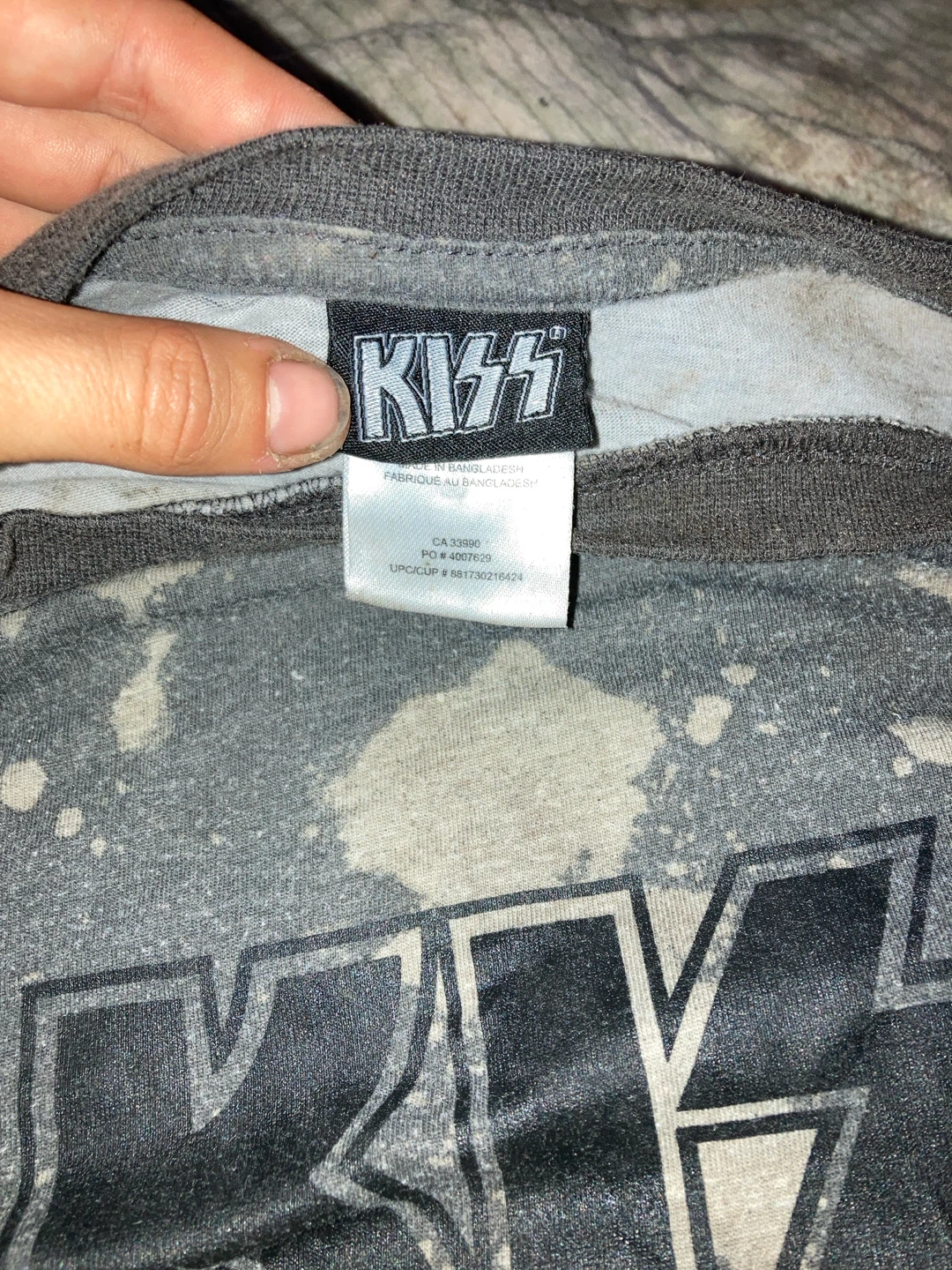 KISS Band T-Shirt Boys M/M 7/8 - photo 2
