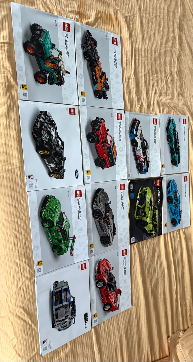 LEGO Technic instruction booklets
