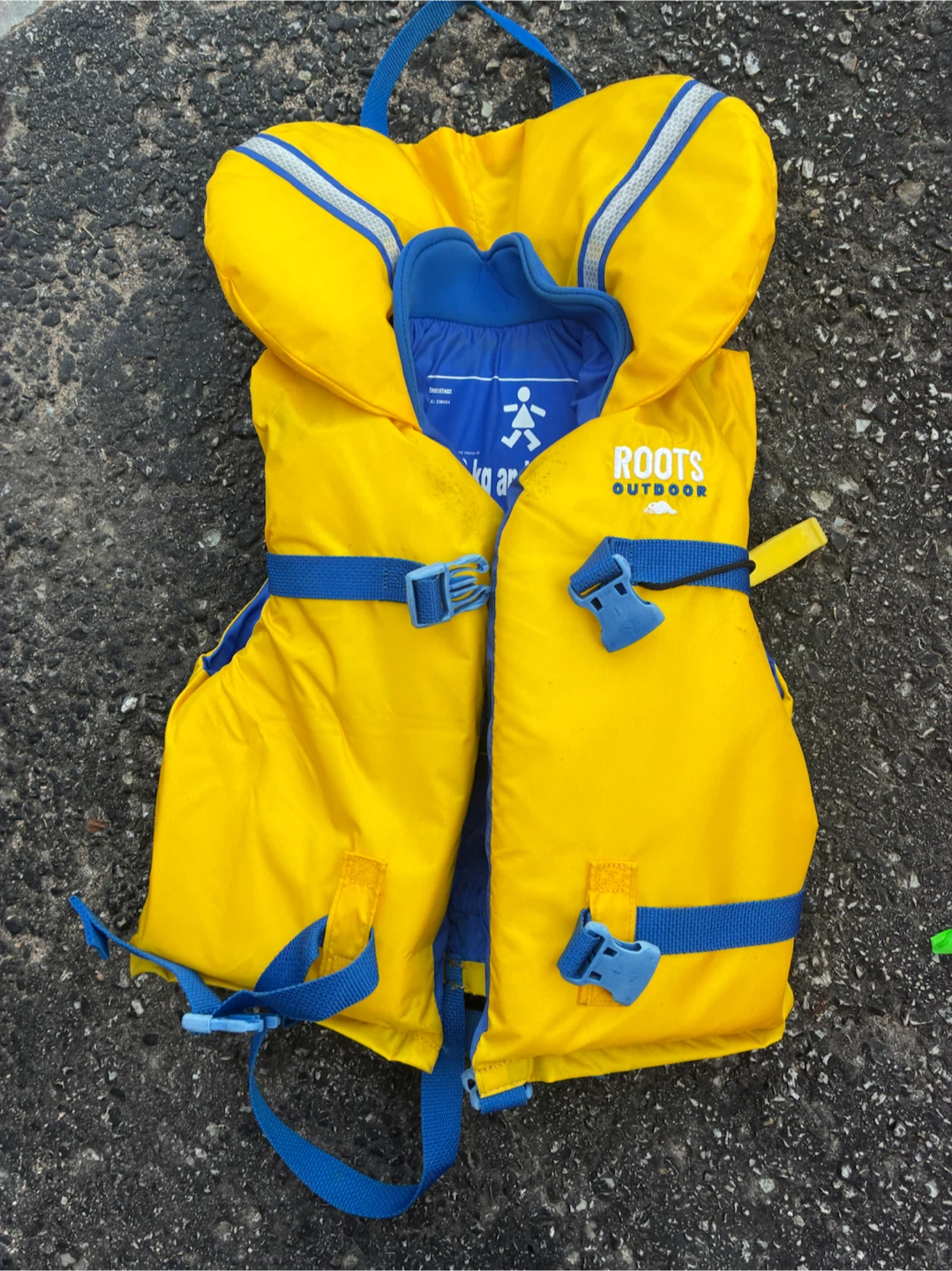 Roots Outdoor Yellow Life Jacket