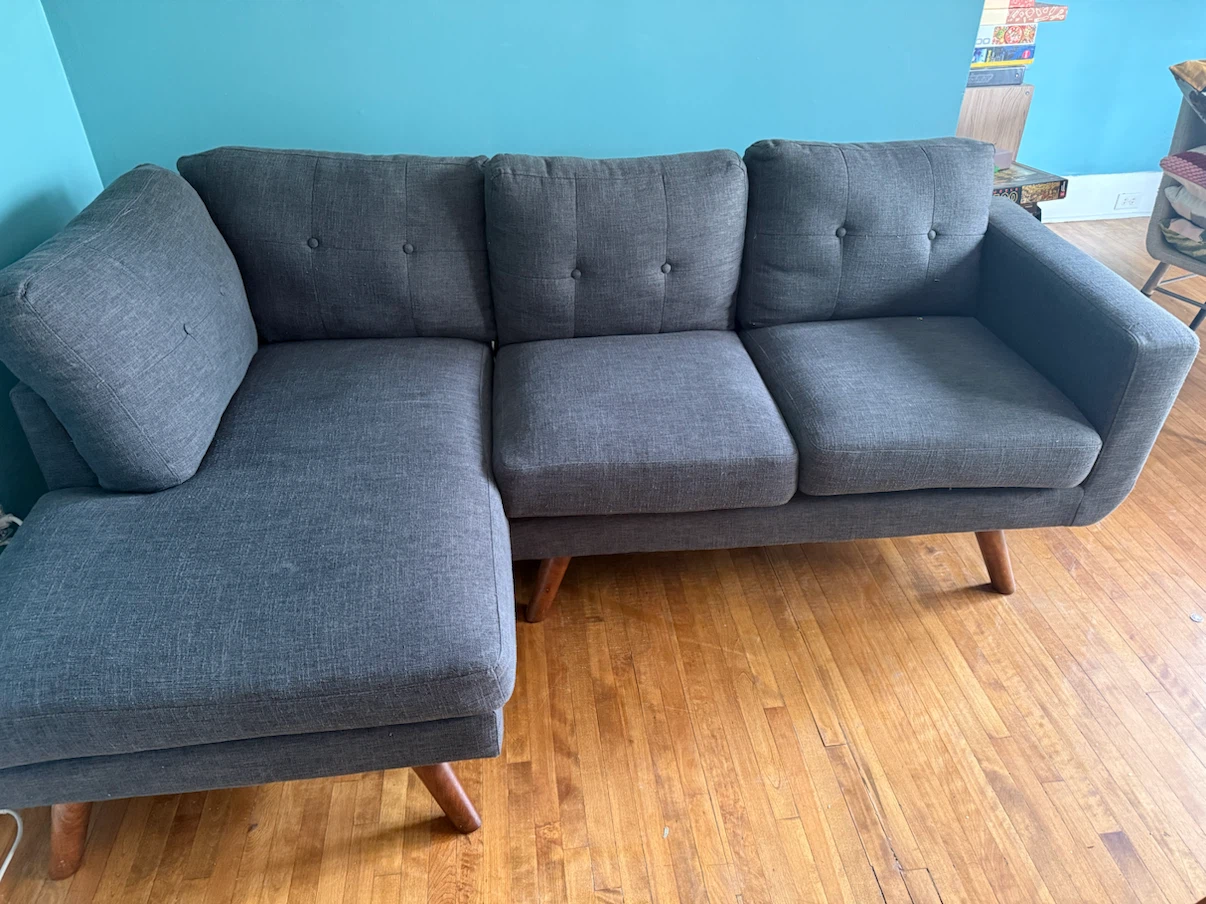 Structube sectional sofa