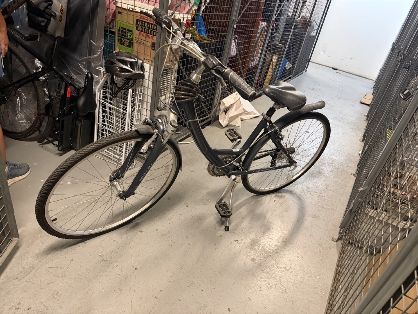 Blue Comfort Bicycle