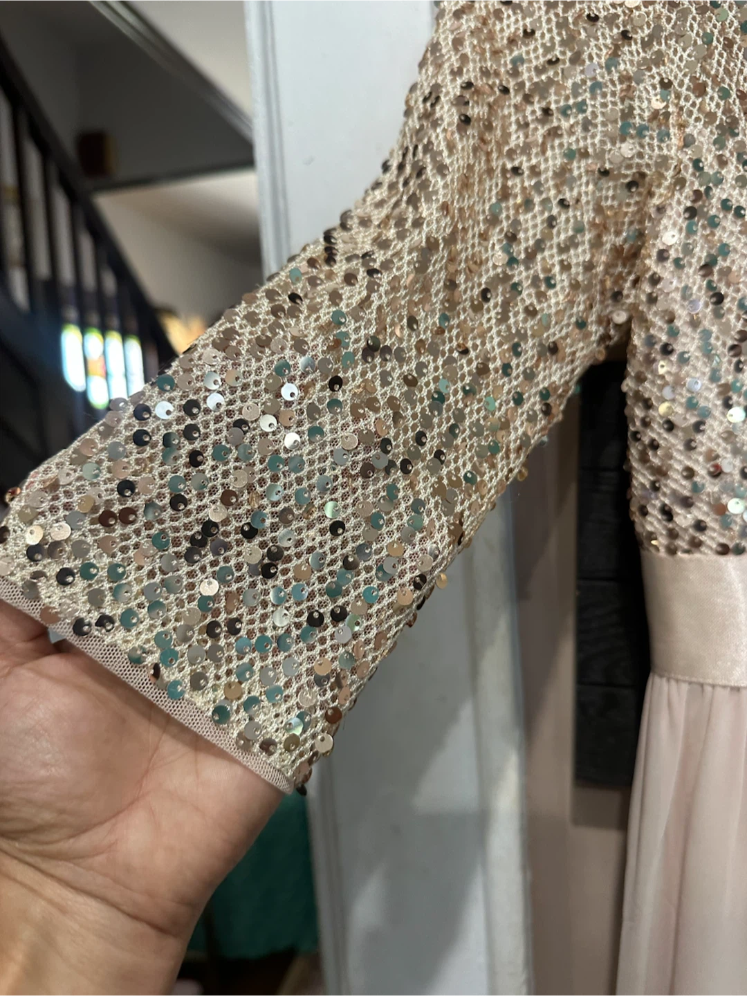 Ever Pretty Blush Sequin Bodice Maxi Dress - photo 4
