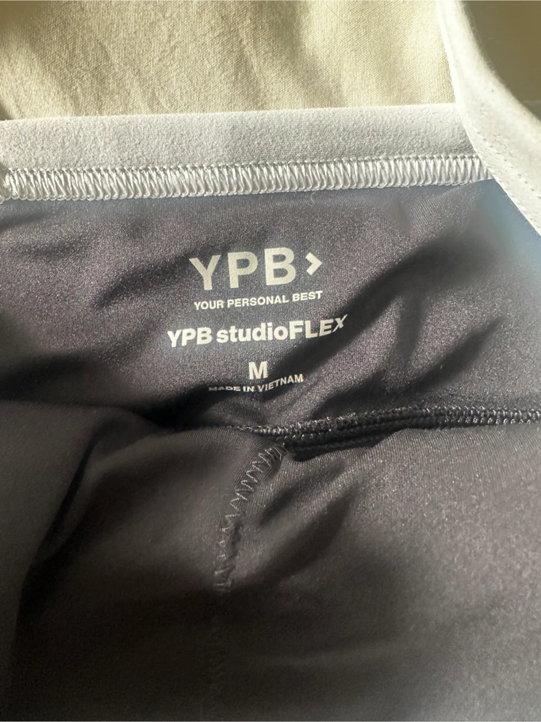 Abercrombie YPB studioFLEX Black Tank Top - photo 3