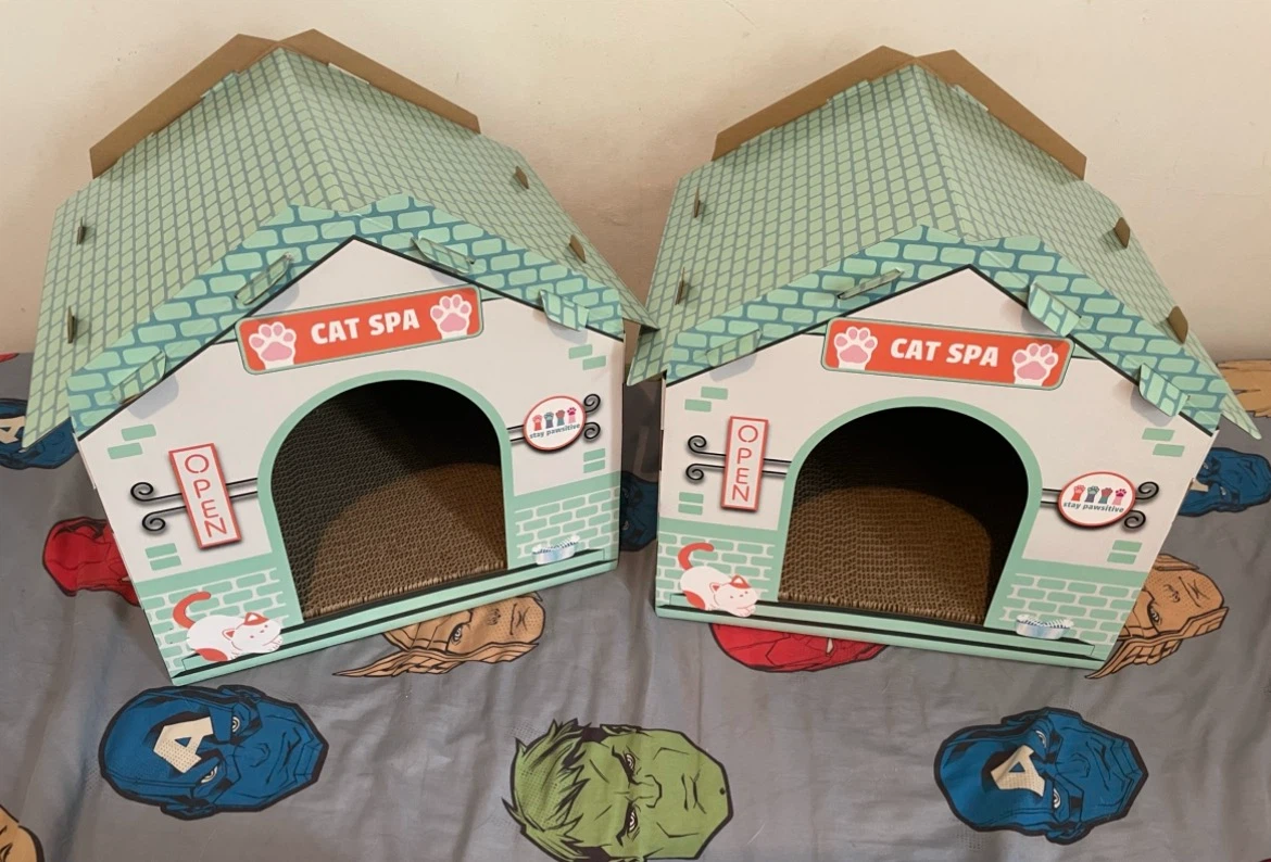 Cat/Kitten Scratcher Houses
