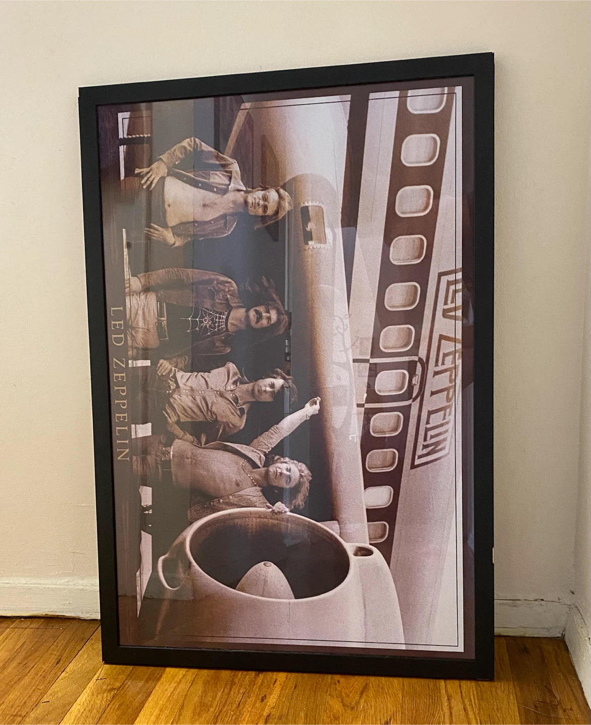 Led Zeppelin Framed Band Poster - photo 4