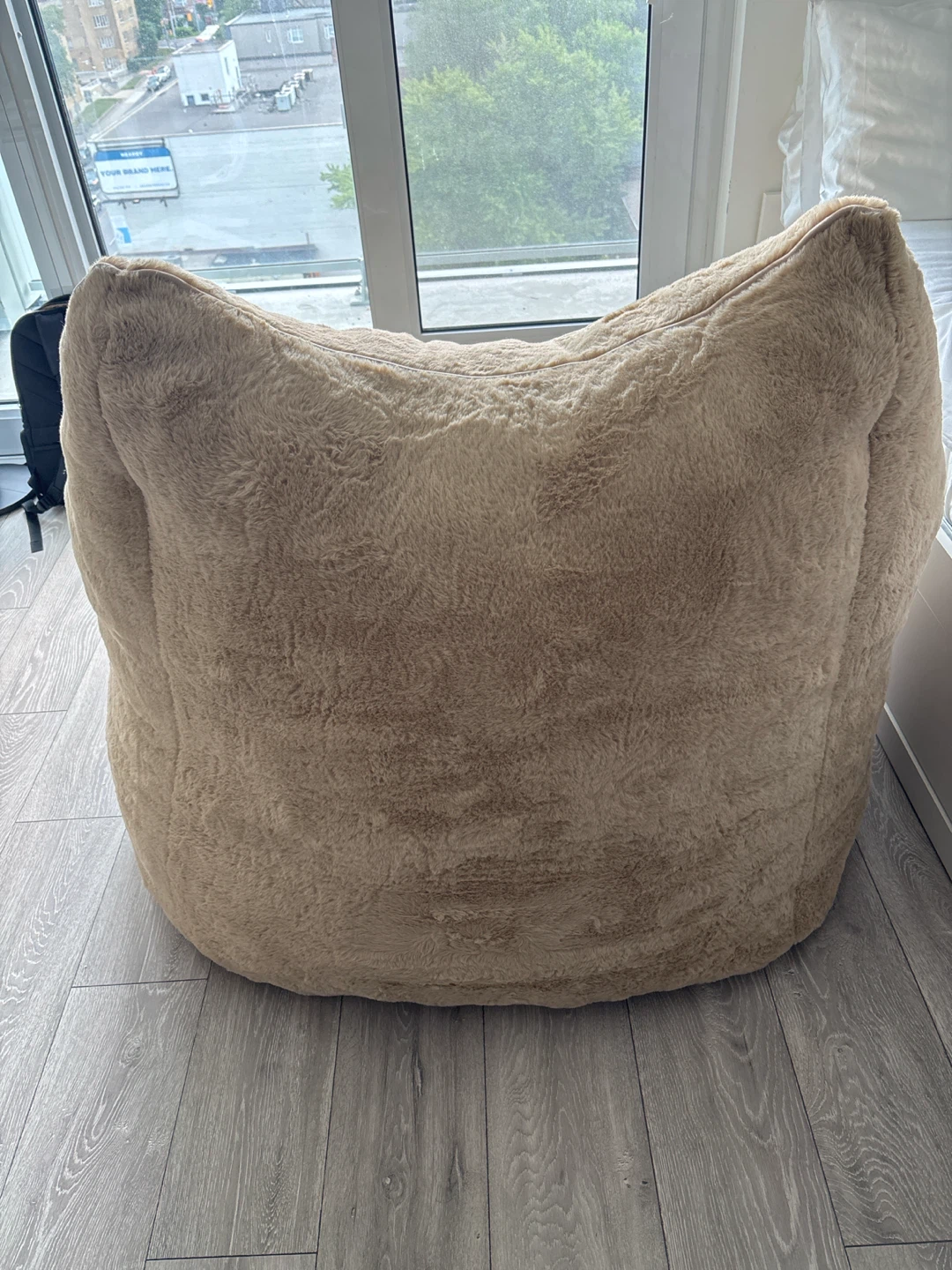 Faux Fur Beanbag Chair - photo 3