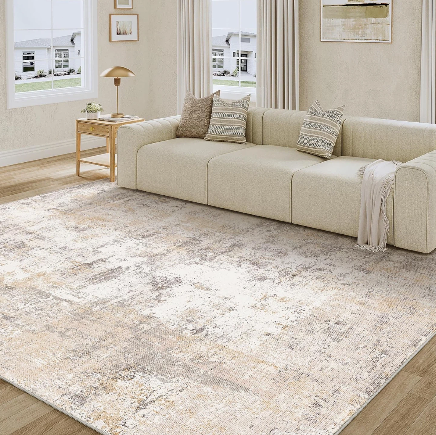 Machine Washable Area Rug