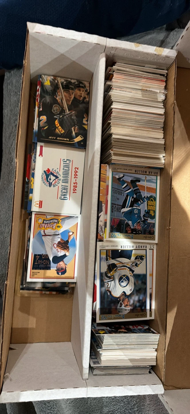 Collection of Hockey and Baseball Cards