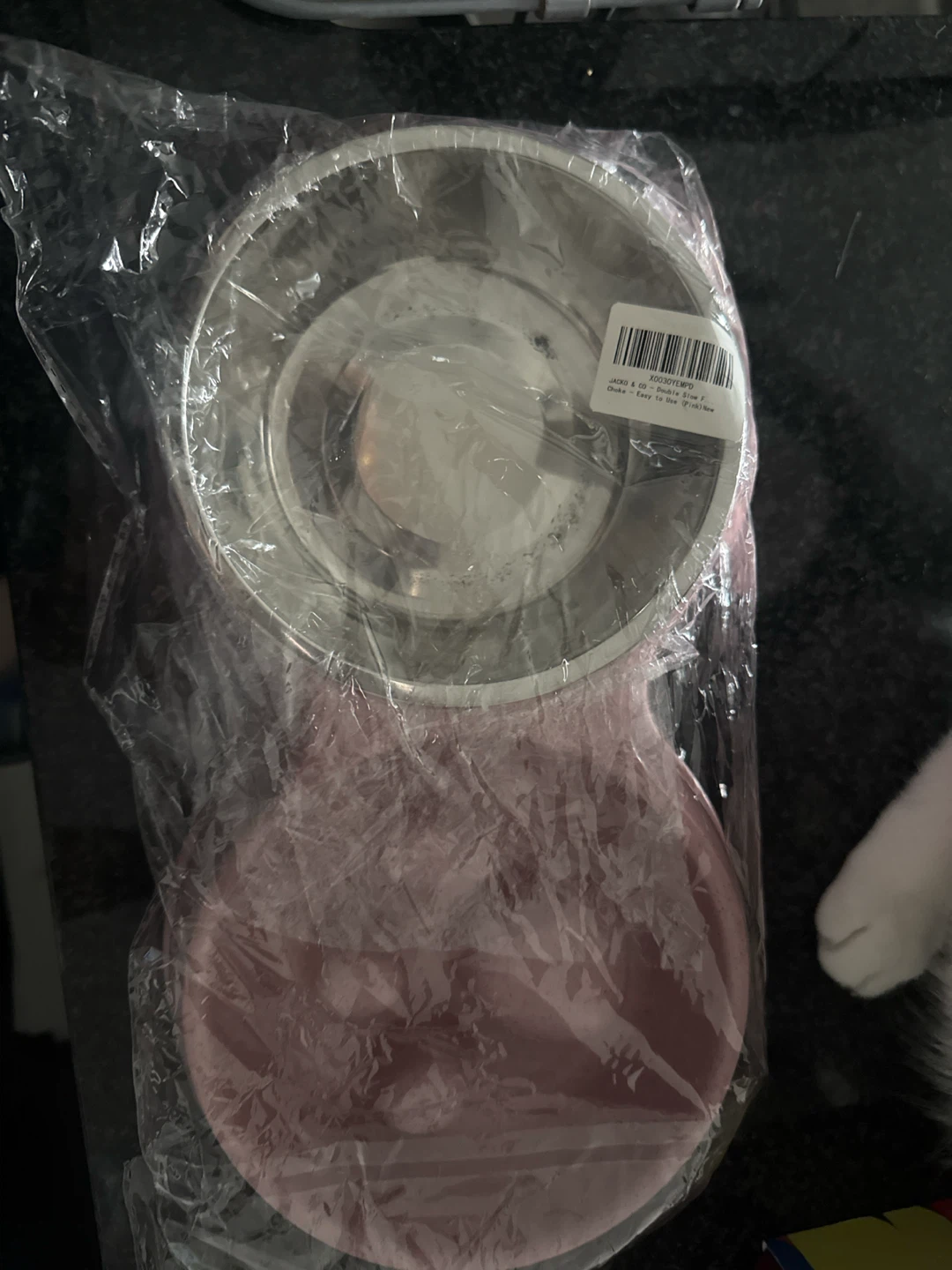 JACKO & CO Double Slow Feeder Pet Bowl