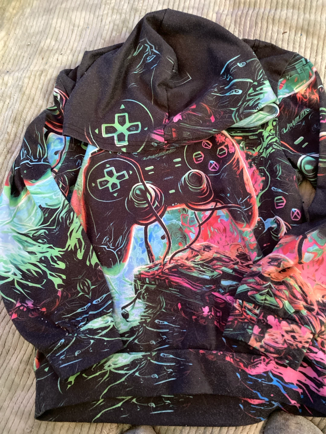 Graphic Hoodie - Video Game Controller Design - photo 2