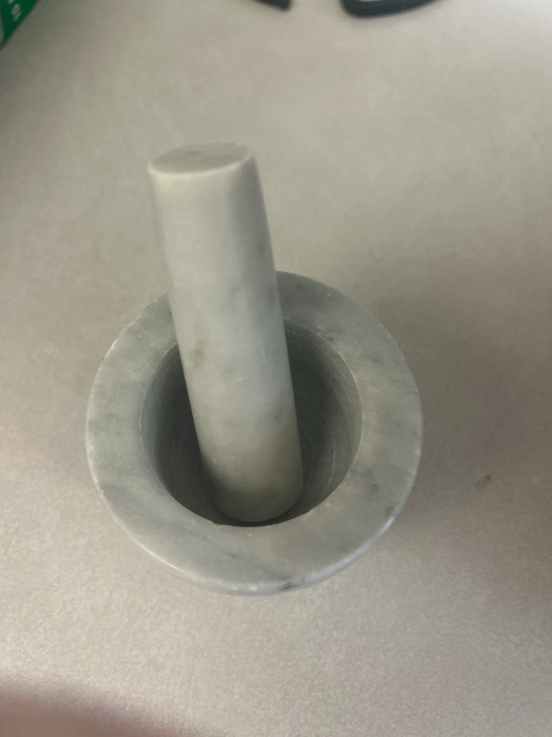Marble Mortar and Pestle Set
