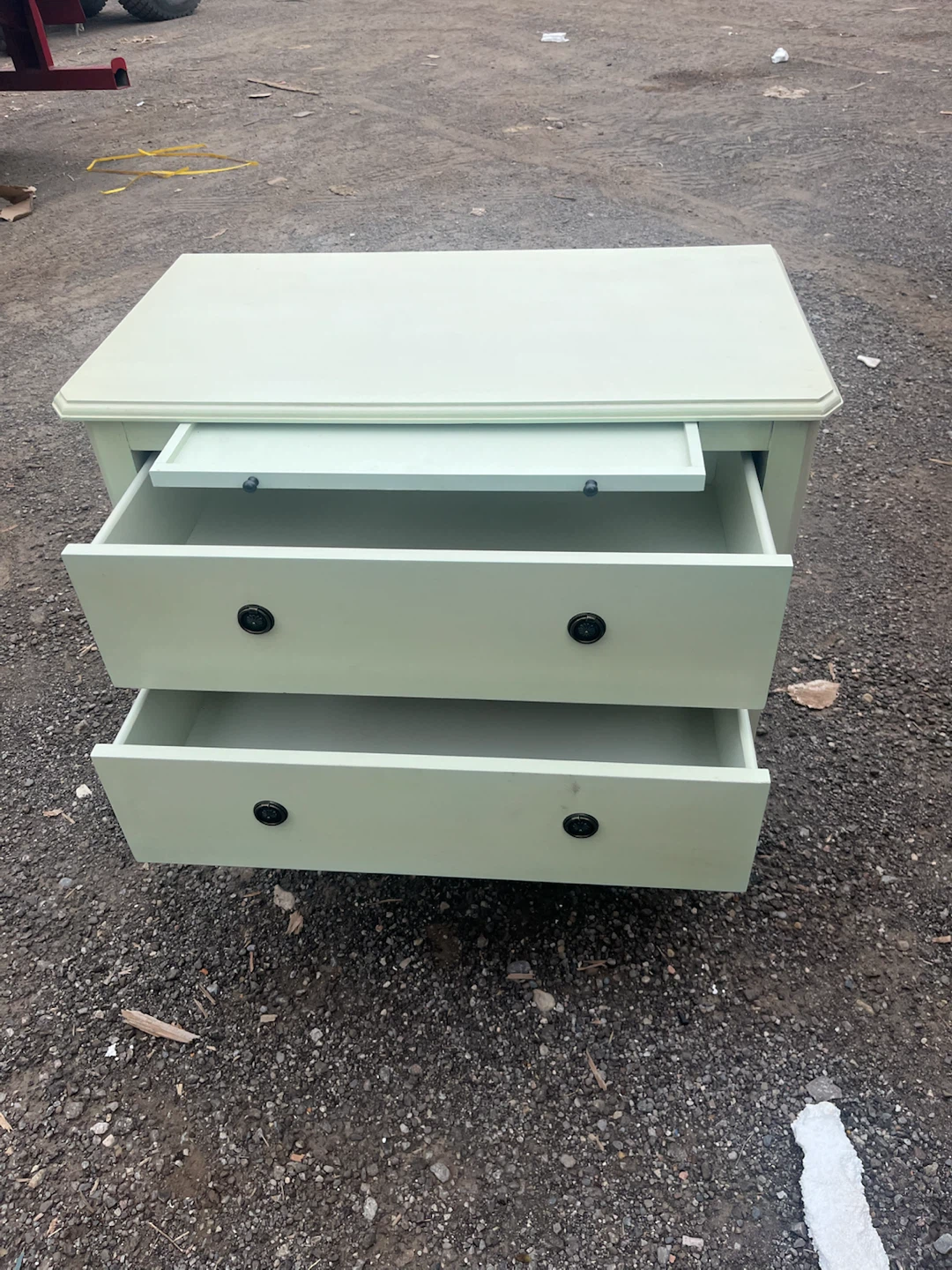 Light Green Dresser with Pull-Out Tray - photo 2