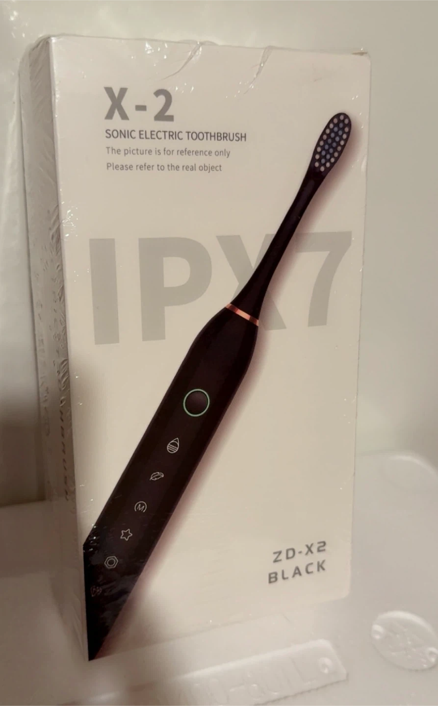 X-2 Sonic Electric Toothbrush - Black