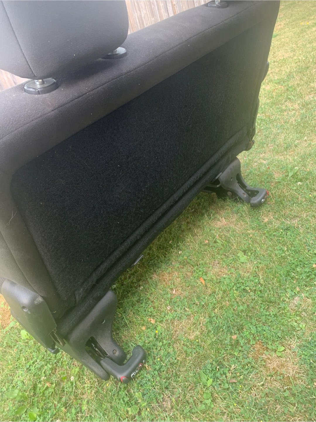 Black Car Jump Seat with Headrests - photo 4