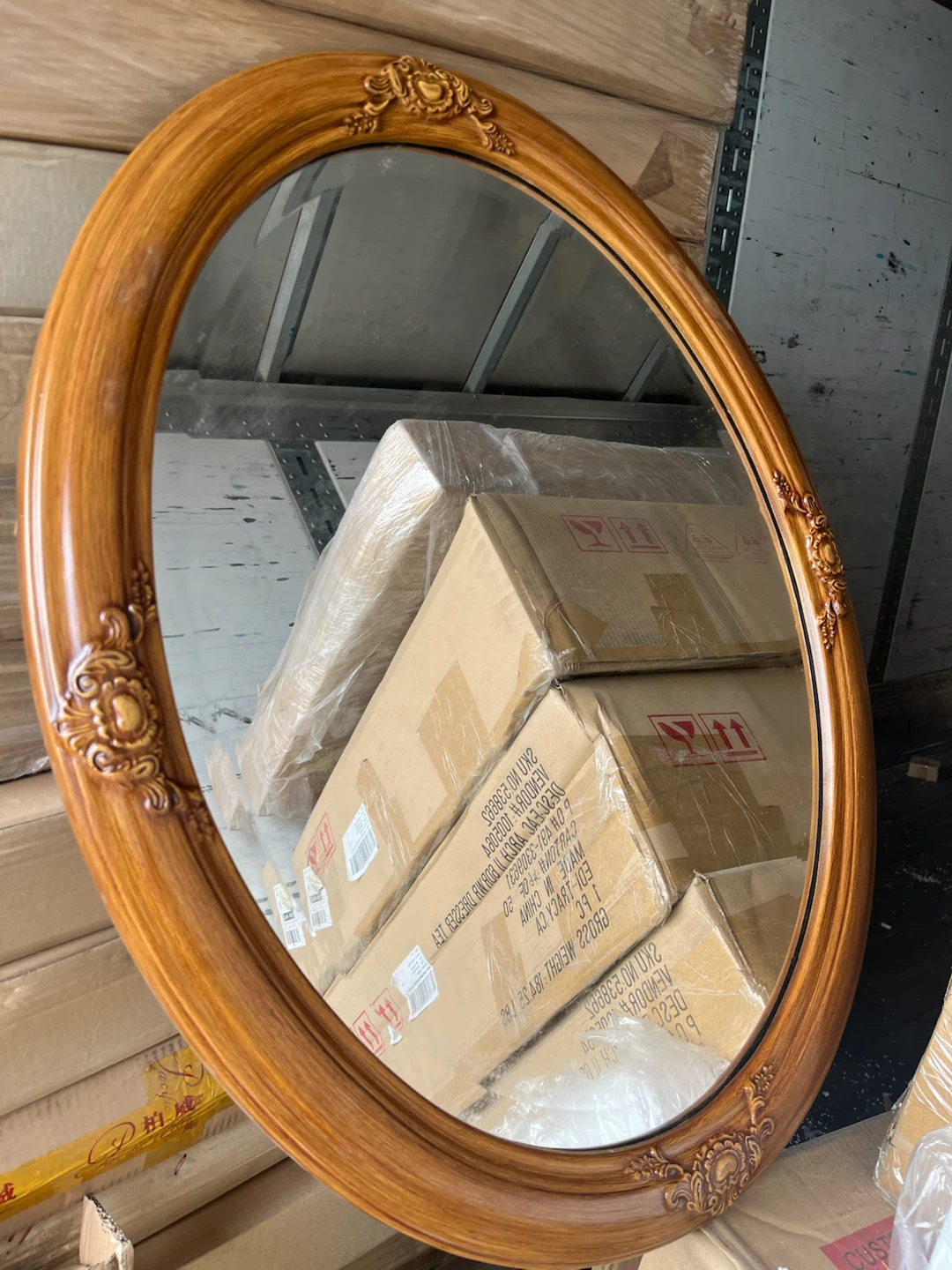 Oval Decorative Mirror