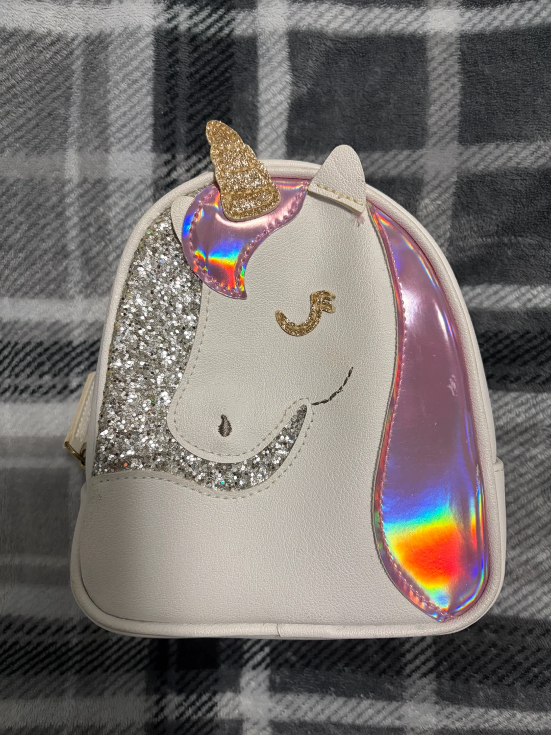 White Unicorn Mini Bag