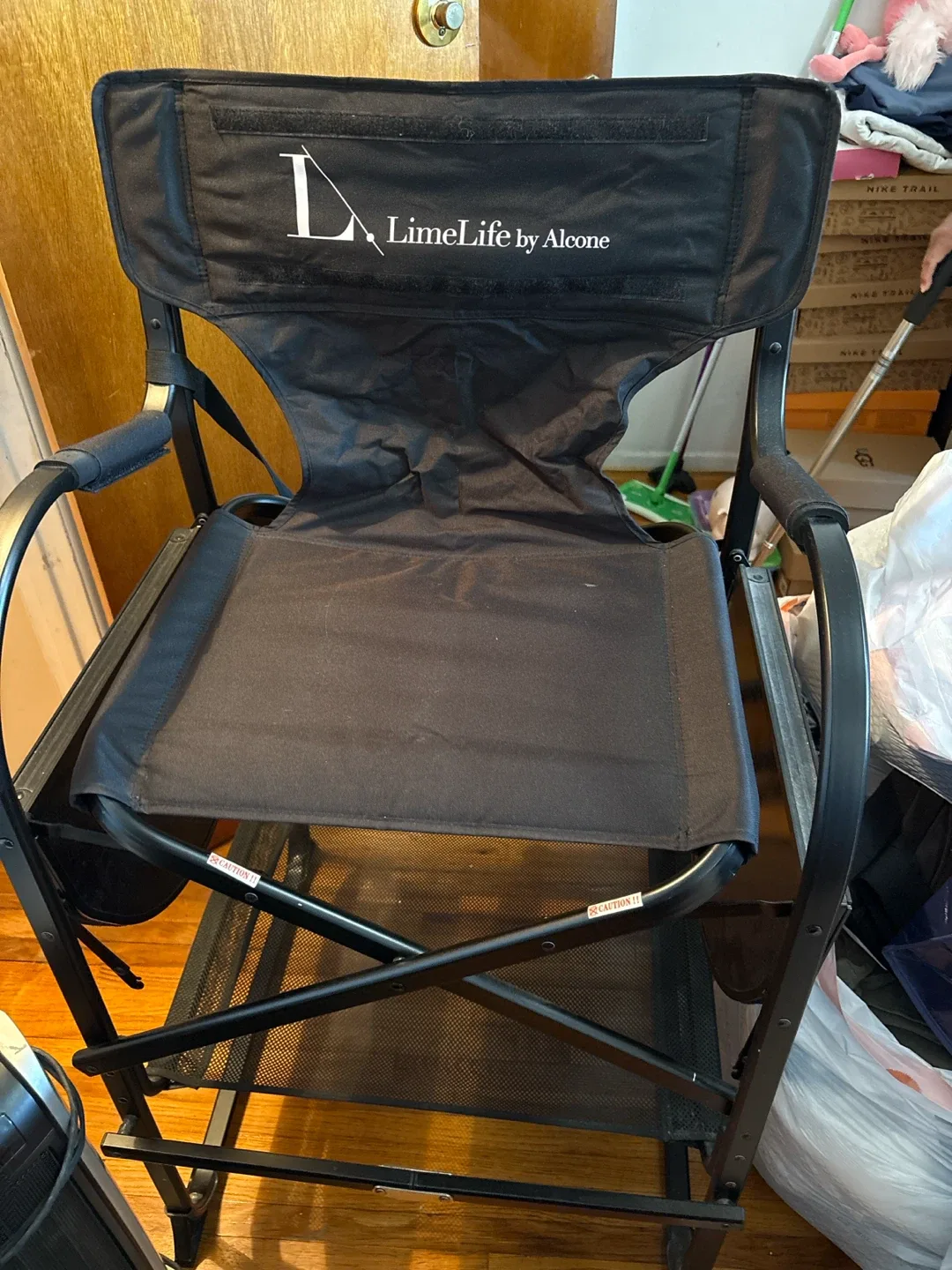 Black LimeLife by Alcone Makeup Chair