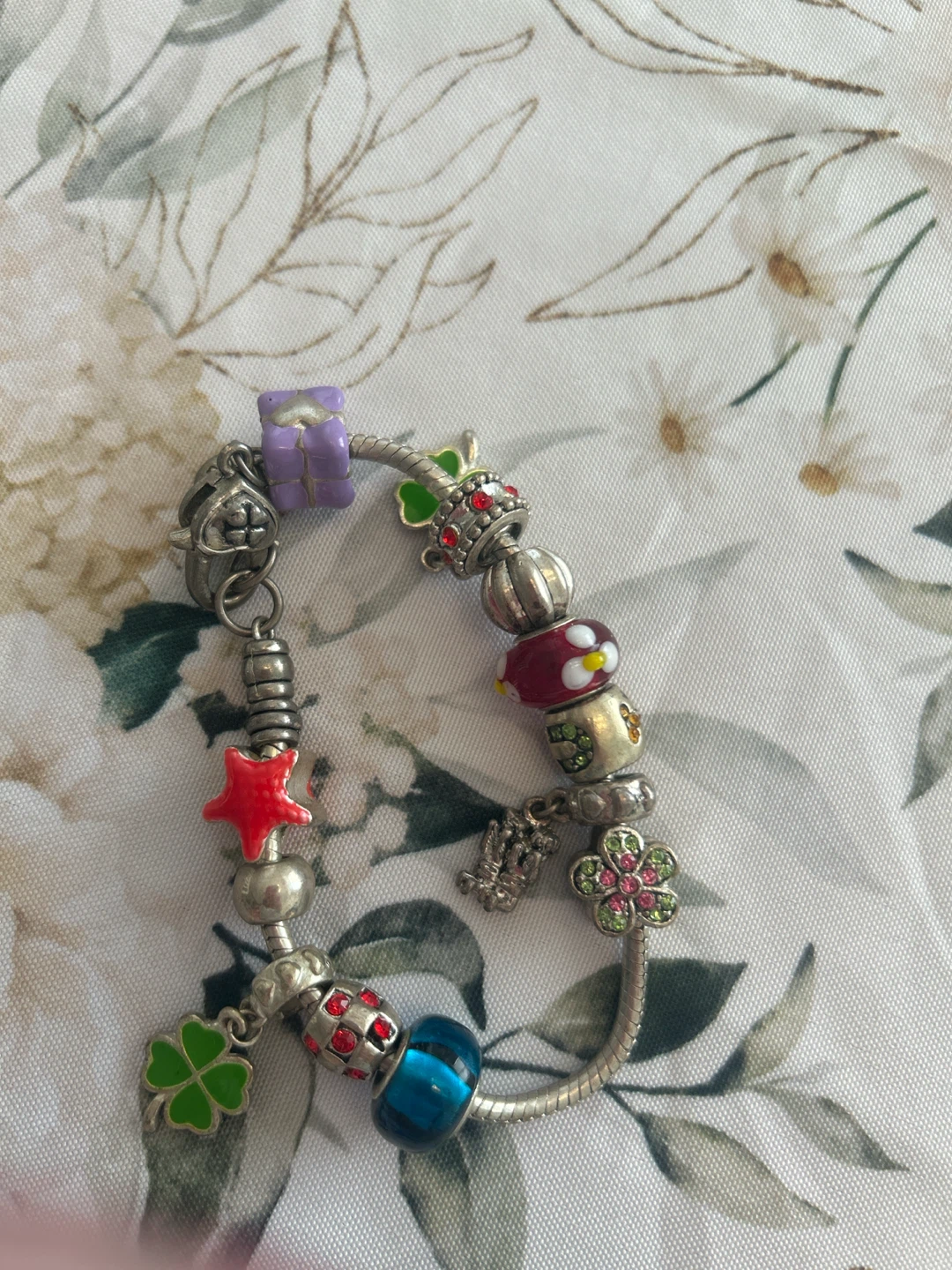 Charm Bracelet with various charms