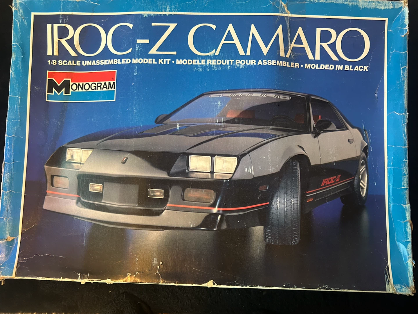 Monogram 1/8 Scale IROC-Z Camaro Model Kit