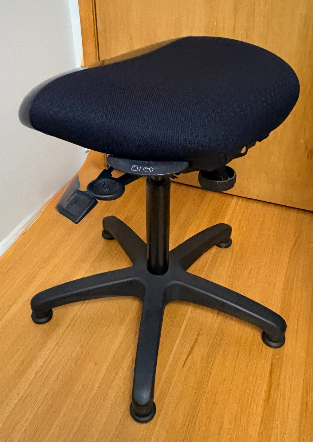 Black Adjustable Stool Chair - photo 3