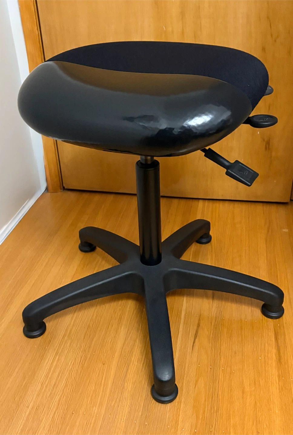 Black Adjustable Stool Chair - photo 4
