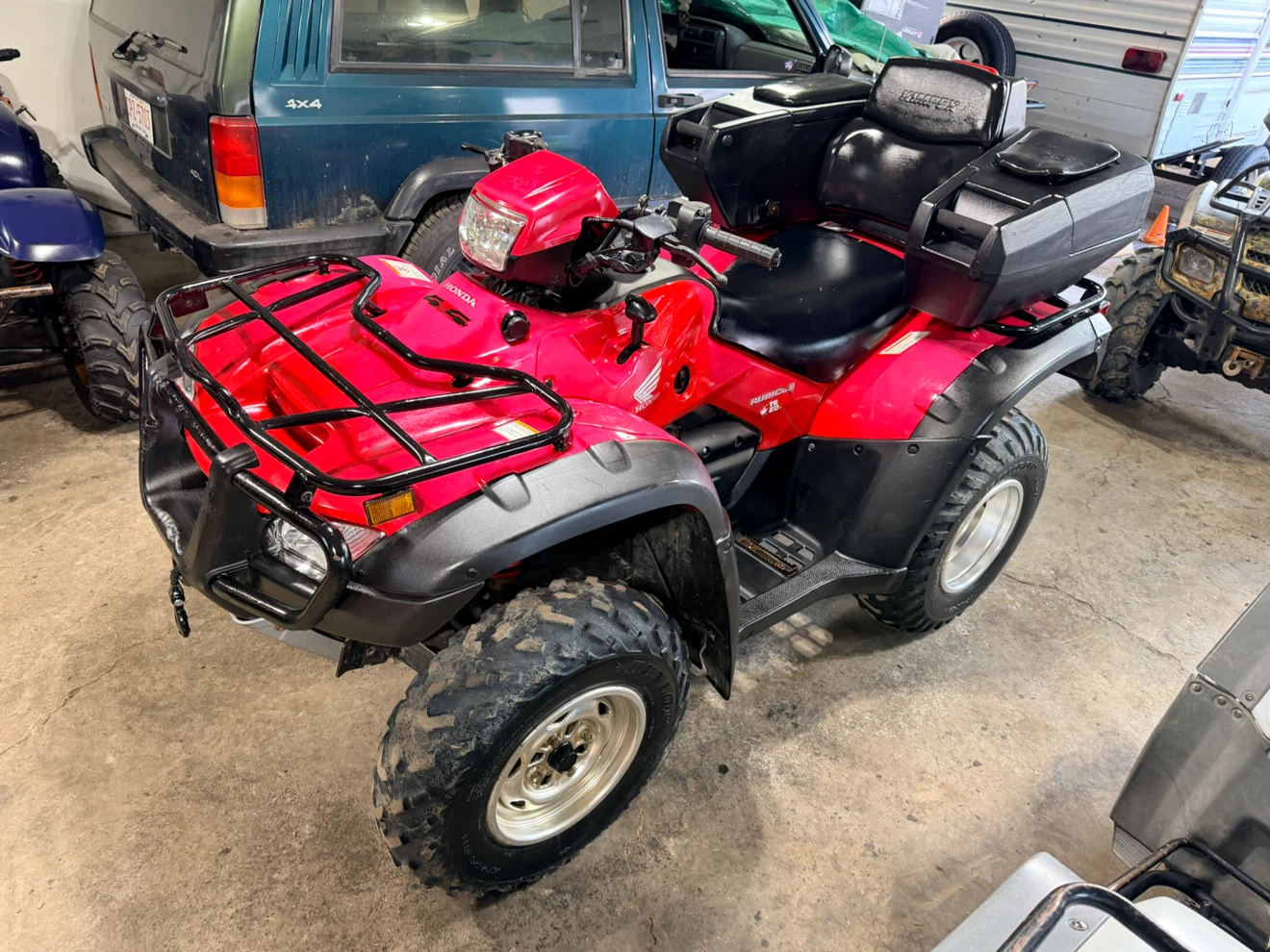 4 Fully Serviced ATVs – Honda, Can-Am & Polaris